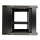 Extralink Szafka wisząca rack 6U 600x600 czarna dwusekcyjna EX.12929 - 1323213 - zdjęcie 3